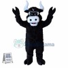 Black Bull Mascot costume Custom Mascot