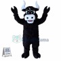 Black Bull Mascot costume Custom Mascot