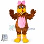 Girl Turkey Mascot Costume