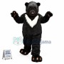 Big Black Bear Mascot Costume