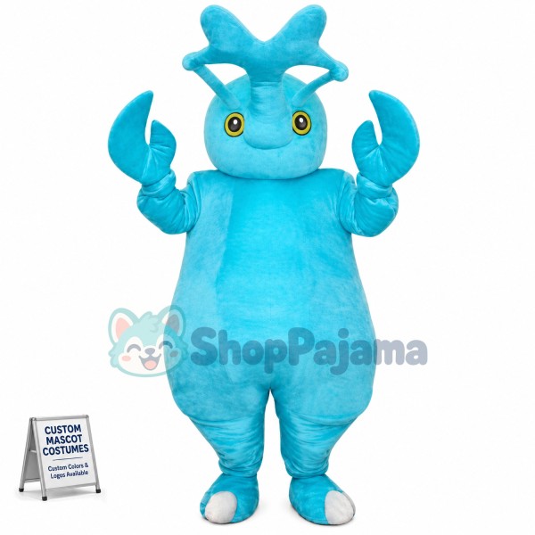 Blue Snout Beetle Mascot Costume