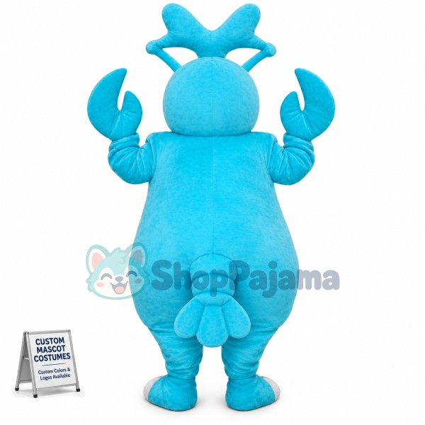 Blue Snout Beetle Mascot Costume