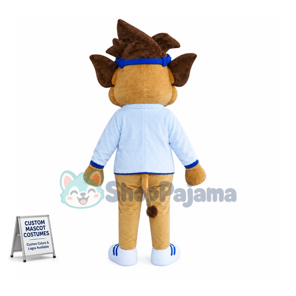 Boy Elephant Mascot Costume