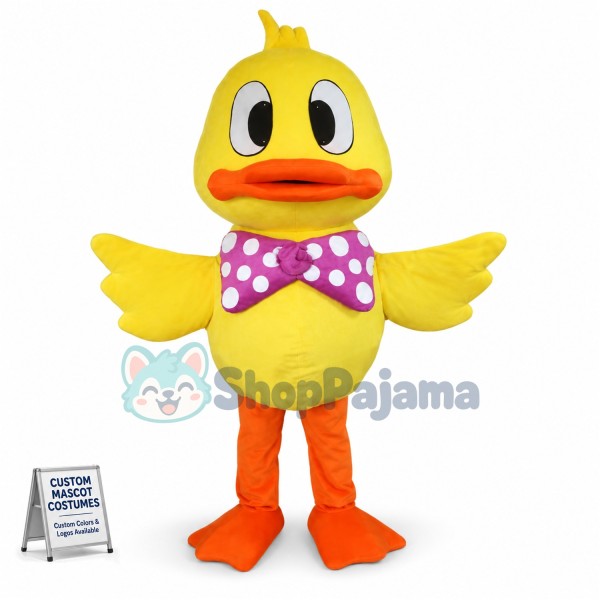 Big Mouth Duck Mascot Costume