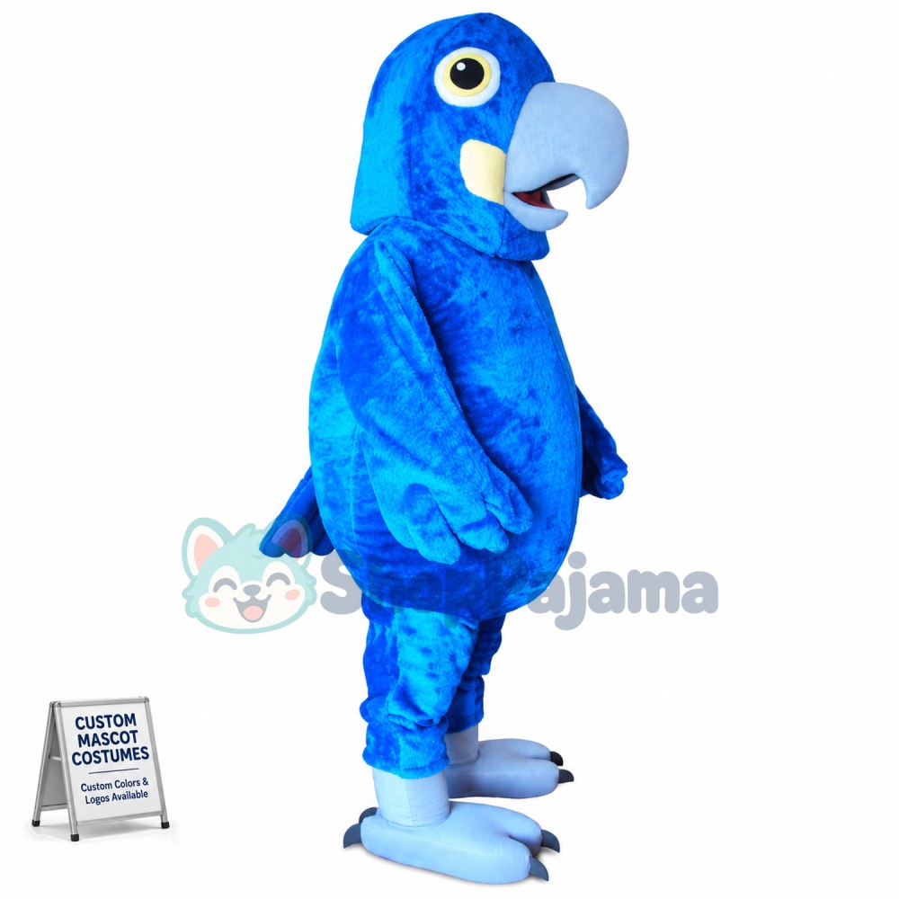 Custom Mascot Blue Bird Mascot Costume