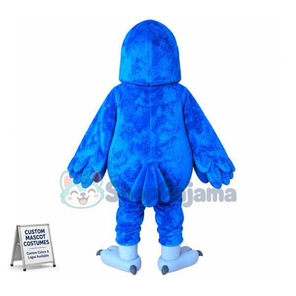 Custom Mascot Blue Bird Mascot Costume