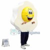 Big Fried Egg Mascot Costume
