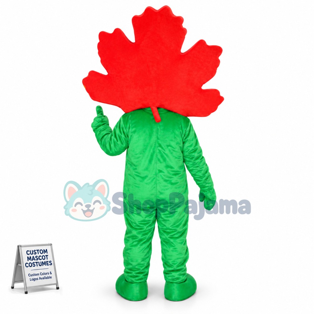 Maple Leaf Mascot Costume