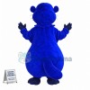 Blue Beaver Mascot Costume