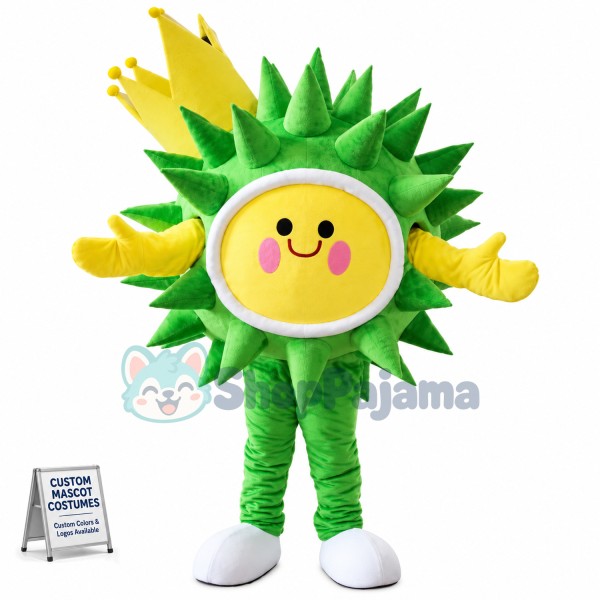 Durian Fruit Mascot Costume