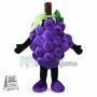 Purple Grape Mascot Costume