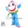 Custom Mascot Pink Peach Mascot Costume