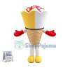 Sundae Ice Cream Mascot Costume