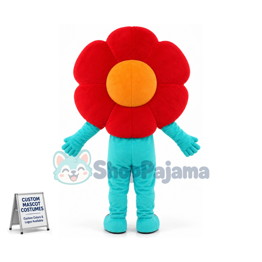 Custom Mascot Sunflower Mascot Costume