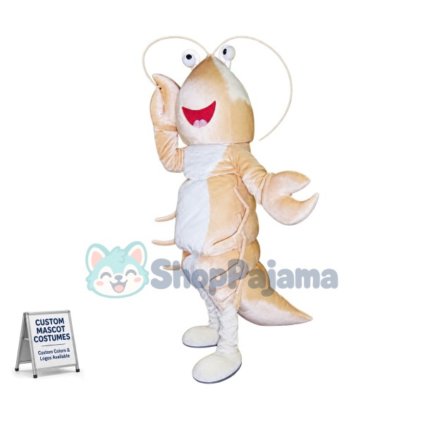 Shrimp Mascot Costume