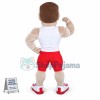 Athlete Mascot Costume