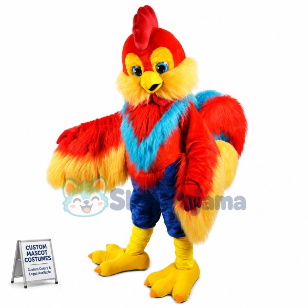 Best Quality Rooster Mascot Costume