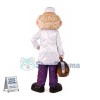 Custom Mascot Old Doctor Mascot Costume