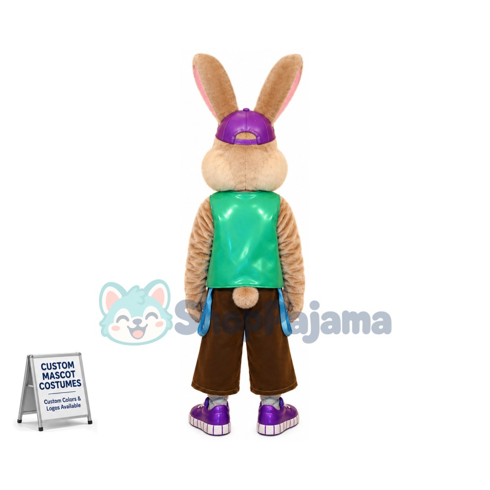 Sport Rabbit Mascot Costume