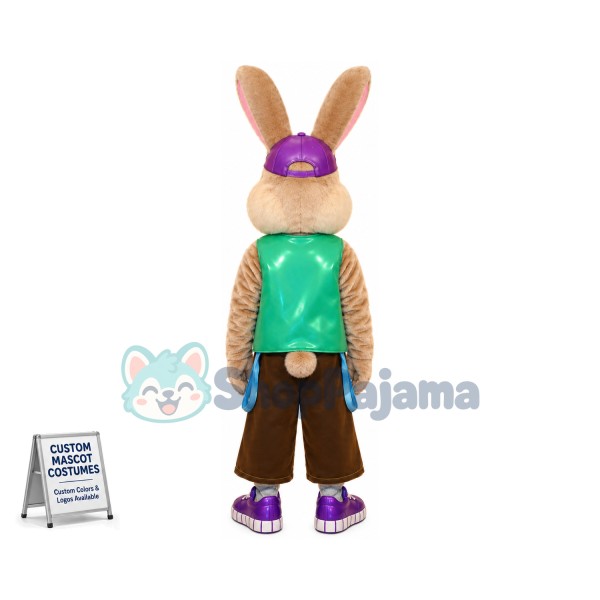 Sport Rabbit Mascot Costume