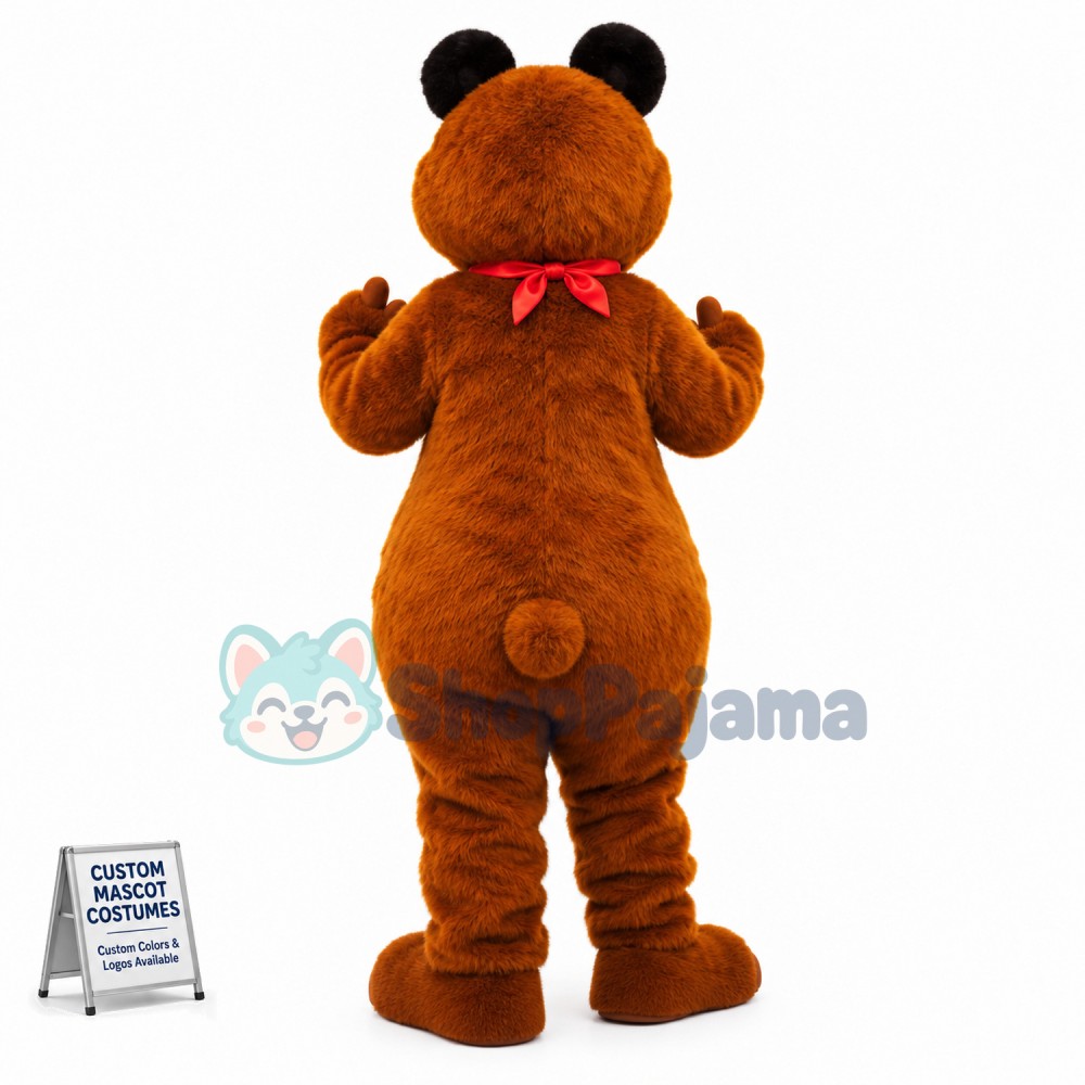 Super Cute Furry Bear Mascot Costume
