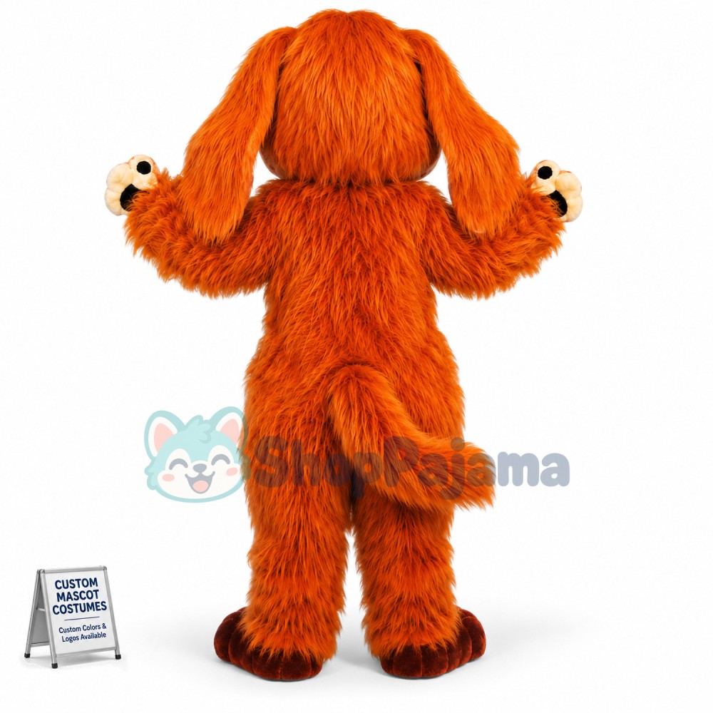 Super Cute Furry Dog Mascot Costume