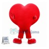 Super Cute Red Heart Mascot Costume