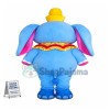Super Cute Blue Elephant Mascot Costume