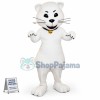 Top Quality White Cat Mascot Costume