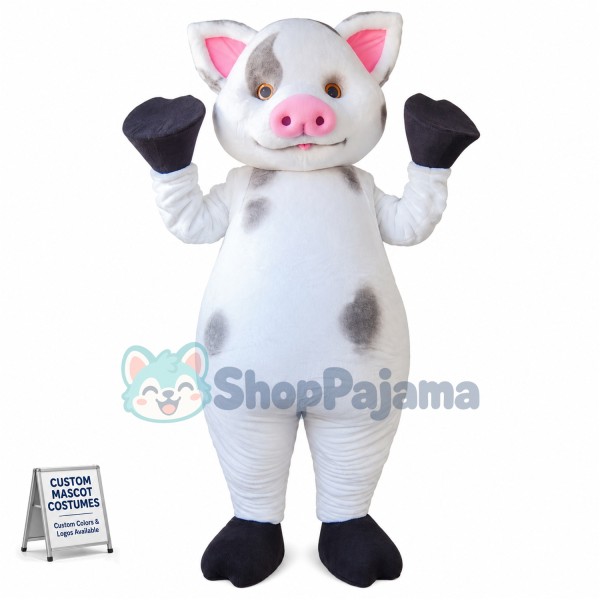 Super Cute Pig Mascot Costume