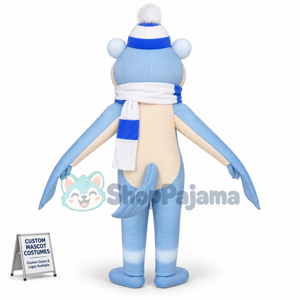 Super Cute Shark Mascot Costume