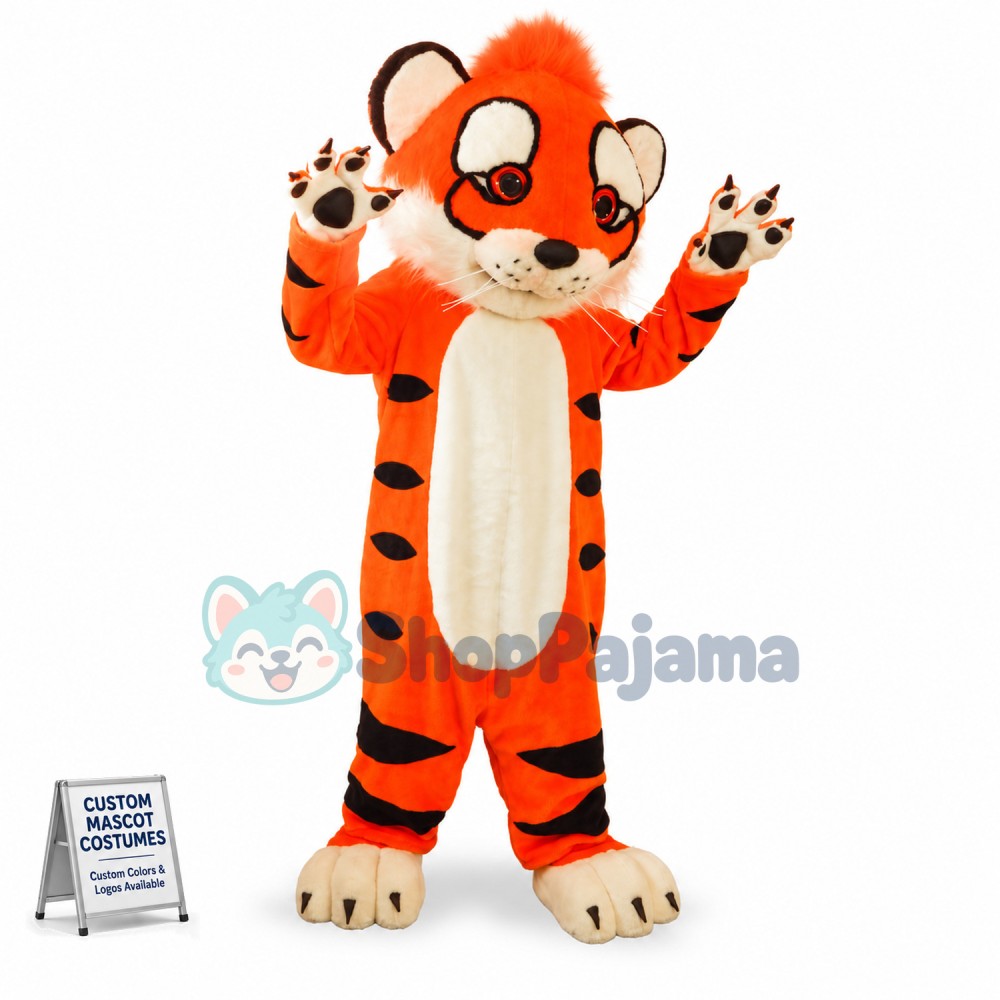 Top Quality Lightweight Tiger Mascot Costume