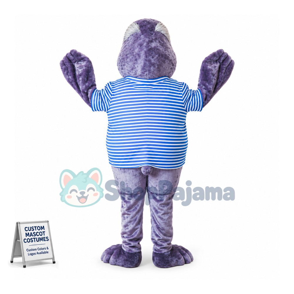 Happy Walrus Mascot Costume