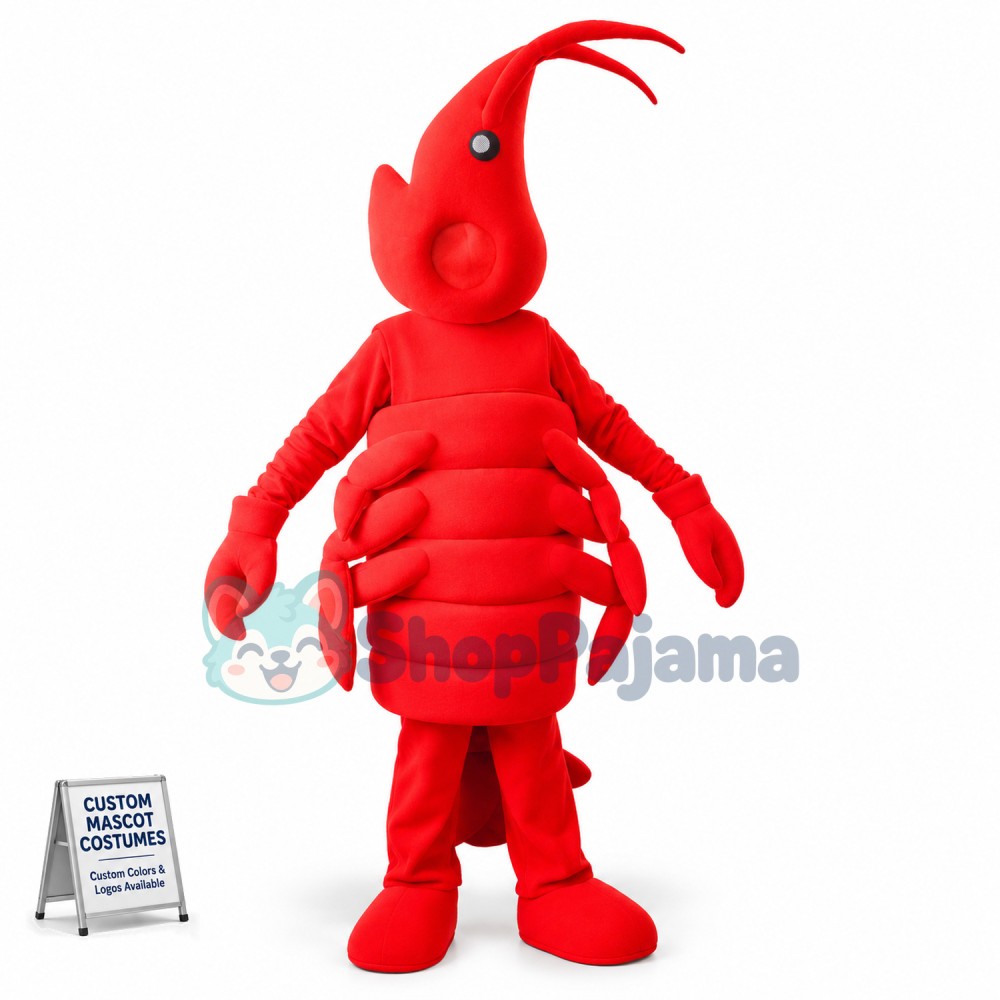 Top Quality Shrimp Mascot Costume