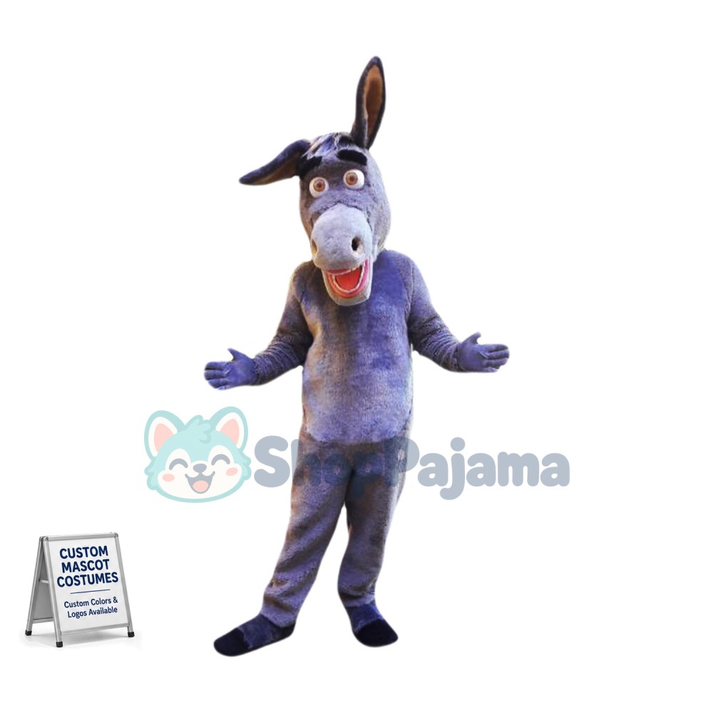 Top Quality Donkey Mascot Costume