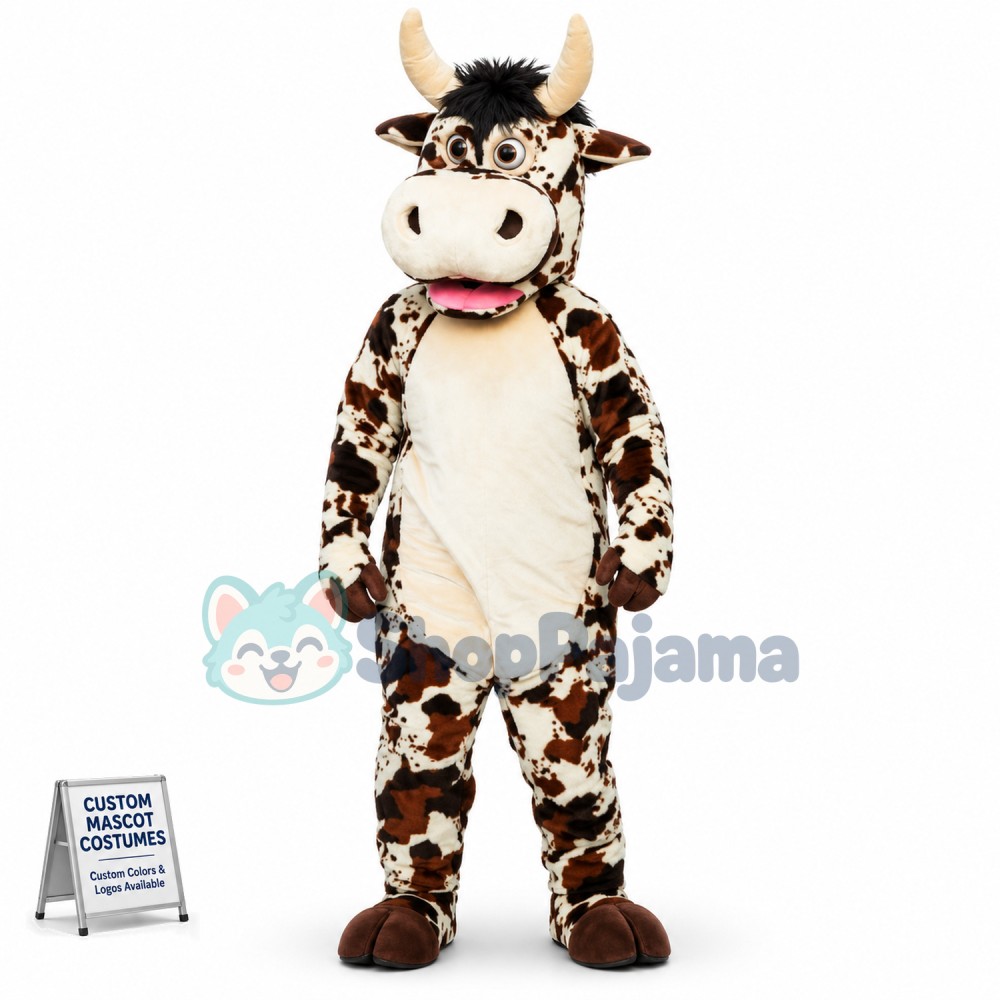 Top Quality Bull Mascot Costume