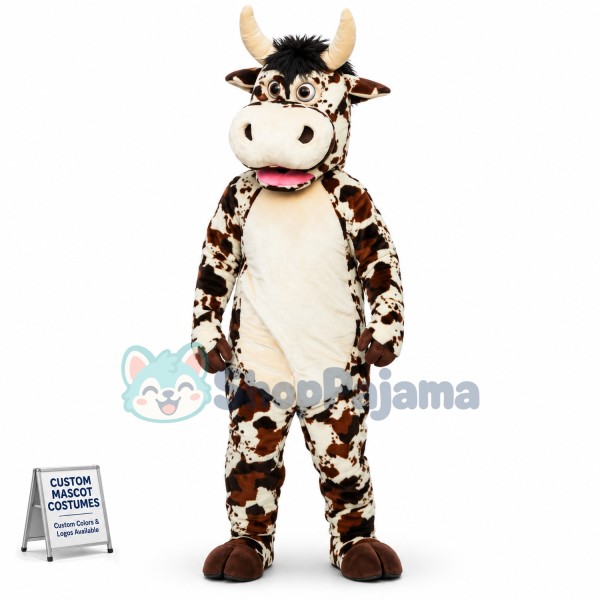 Top Quality Bull Mascot Costume