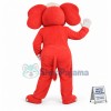Top Quality Red Elephant Mascot Costume