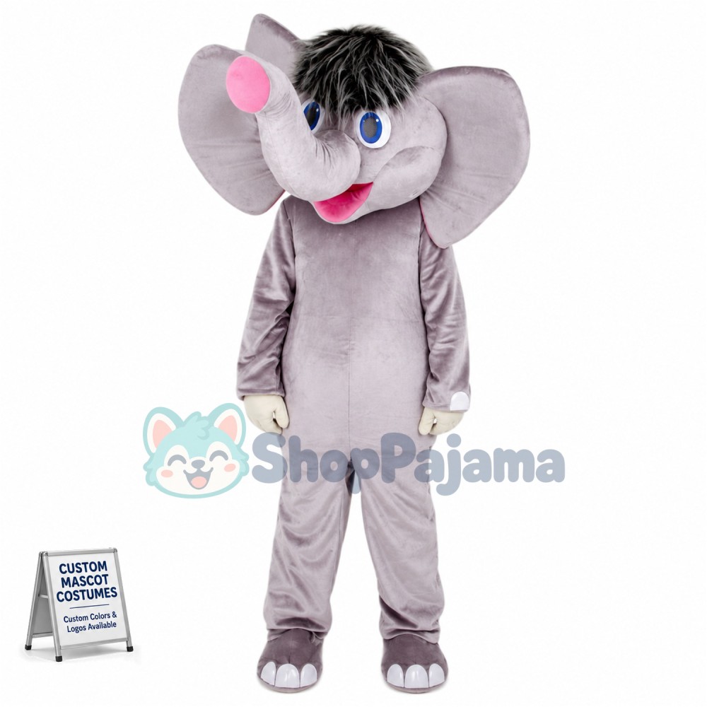 Top Quality Lightweight Elephant Mascot Costume