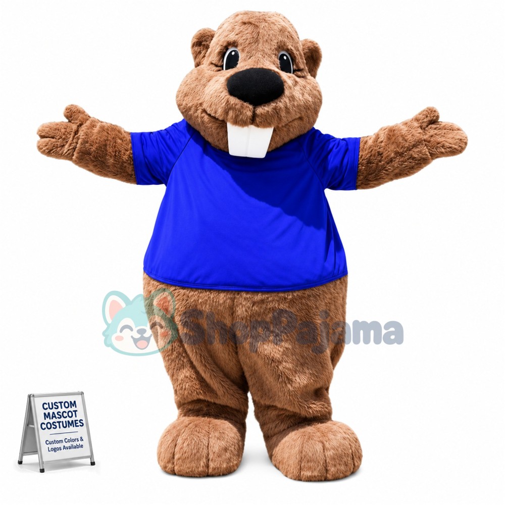 Top Quality Lightweight Beaver Mascot Costume