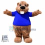Top Quality Lightweight Beaver Mascot Costume