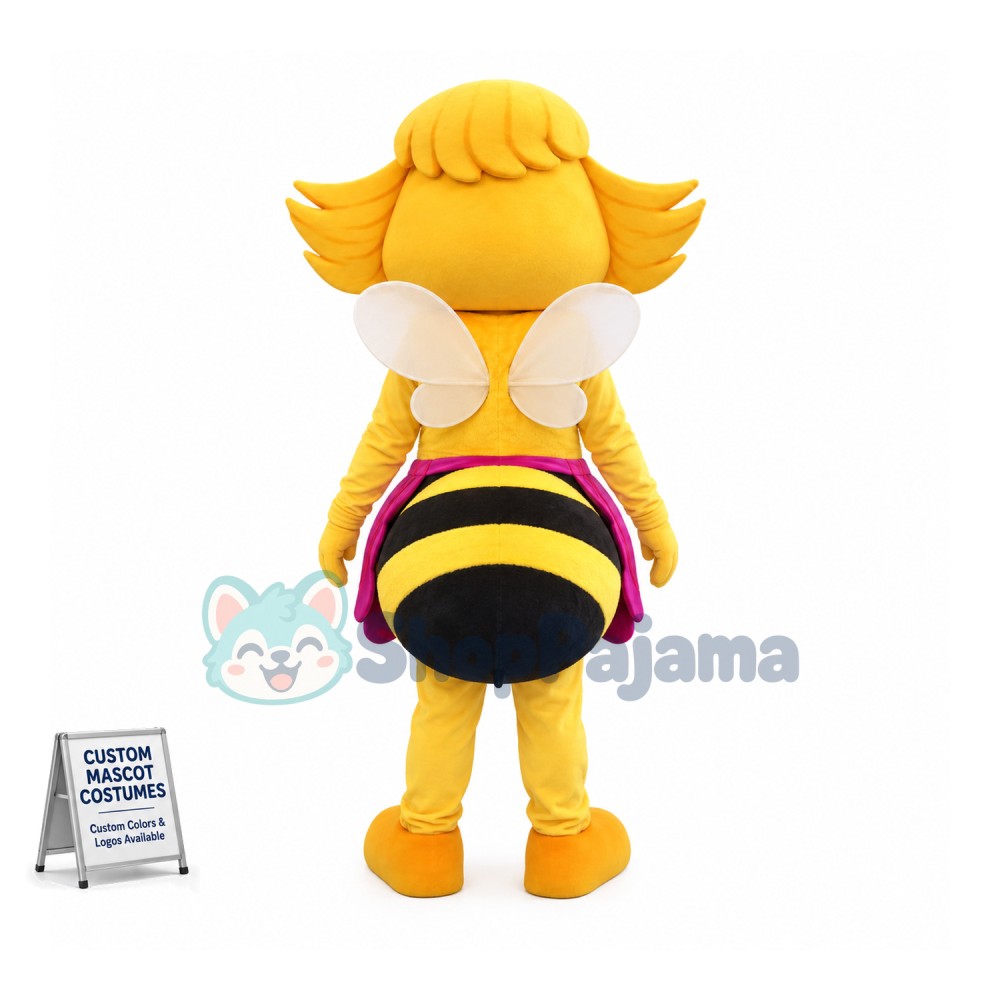 Beautiful Female Bee Mascot Costume