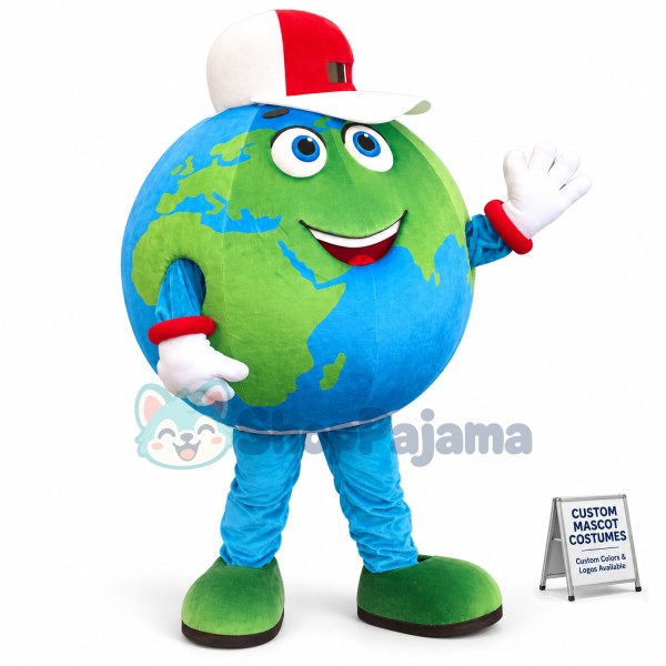 Custom Mascot Earth Mascot Costume