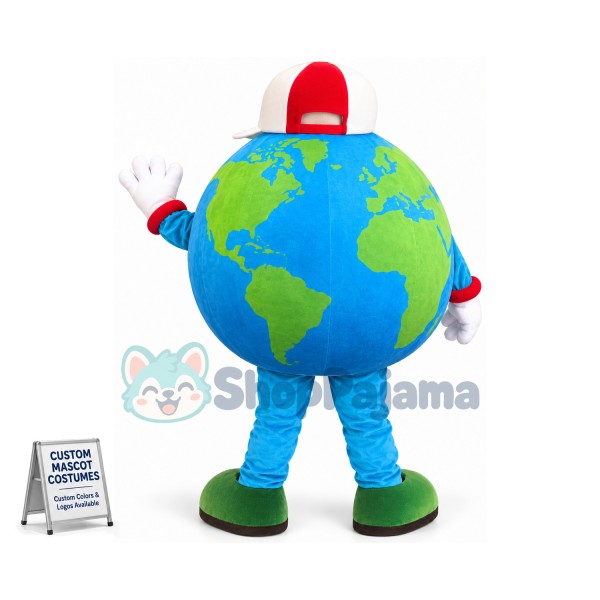 Custom Mascot Earth Mascot Costume