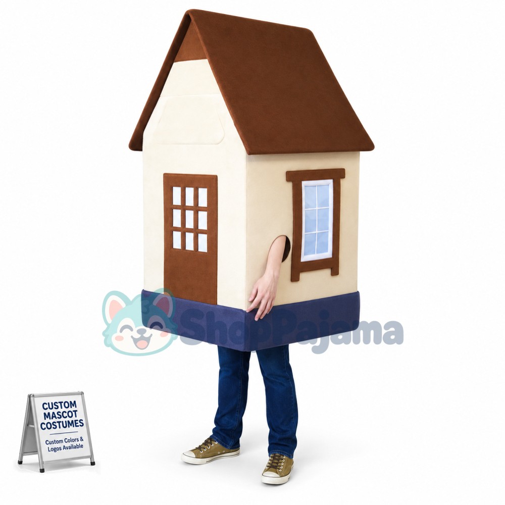 Top Quality Lightweight House Mascot Costume