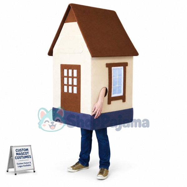 Top Quality Lightweight House Mascot Costume