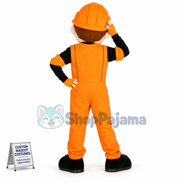 Top Quality Builder Mascot Costume