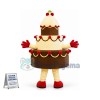 Top Quality Birthday Cake Mascot Costume
