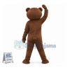 Adult Cartoon Brown Bear Mascot Costume