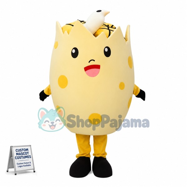 Broken Egg Hatching Baby Bird Mascot Costume